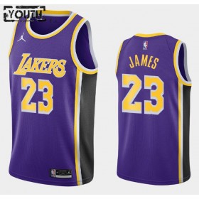 Los Angeles Lakers LeBron James 23 Jordan Brand 2020-2021 Statement Edition Lasten Pelipaidat Swingman